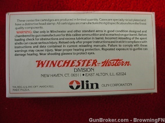 Oliver Winchester .38 55 Commemorative Box + Ammo-img-2