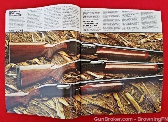 Orig Remington Catalog 1978 Model 1100 870 3200-img-1