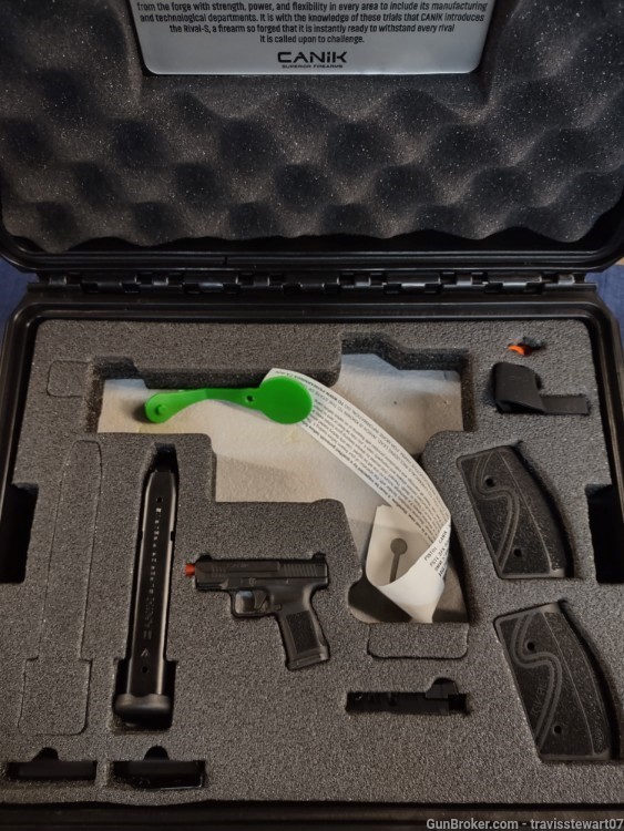 Canik SFX Rival-S Darkside 9mm with Mecanik M02 Red Dot-img-9