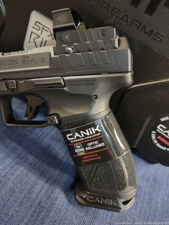 Canik SFX Rival-S Darkside 9mm with Mecanik M02 Red Dot-img-1