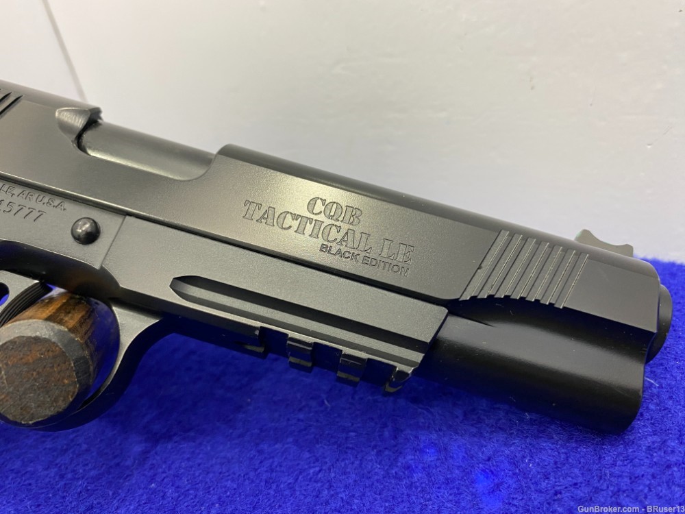 Wilson Combat CQB Tactical LE .45 ACP 5" *OUTSTANDING BLACK EDITION*-img-22