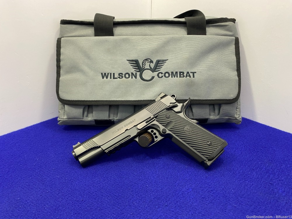 Wilson Combat CQB Tactical LE .45 ACP 5" *OUTSTANDING BLACK EDITION*-img-2