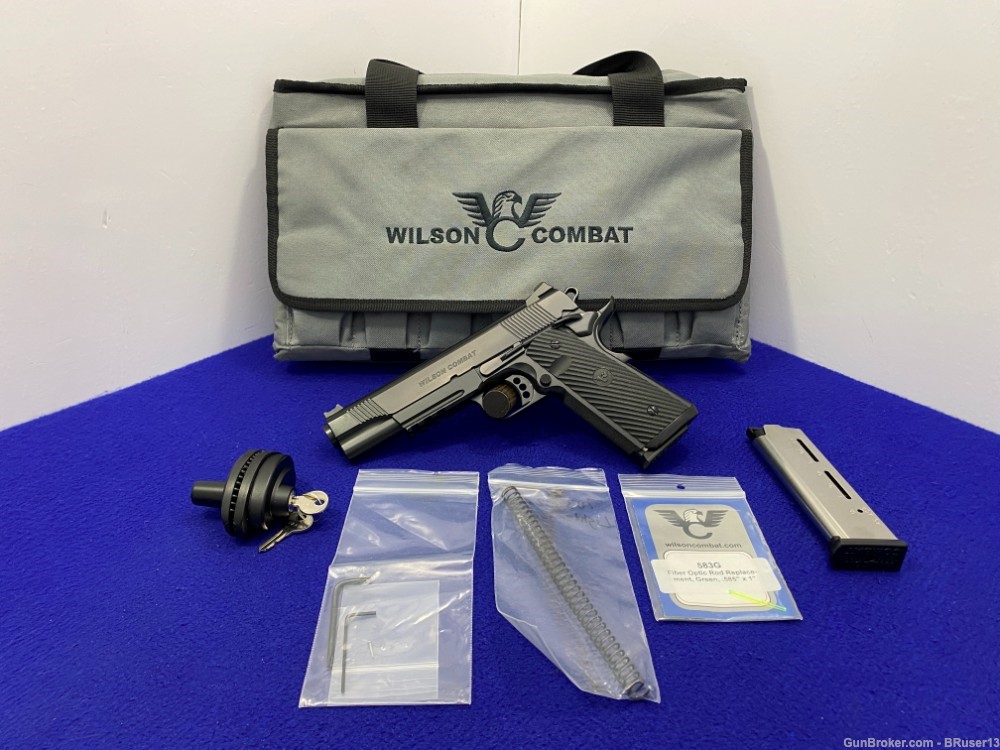 Wilson Combat CQB Tactical LE .45 ACP 5" *OUTSTANDING BLACK EDITION*-img-0