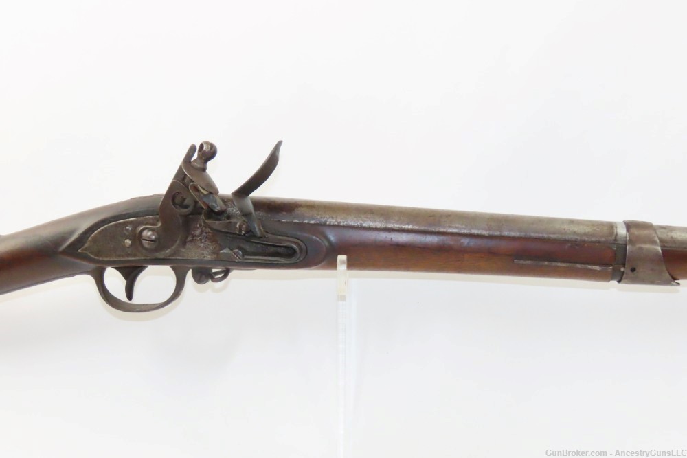 WAR of 1812 Dated Antique U.S. SPRINGFIELD ARMORY M1795 FLINTLOCK Musket   -img-3