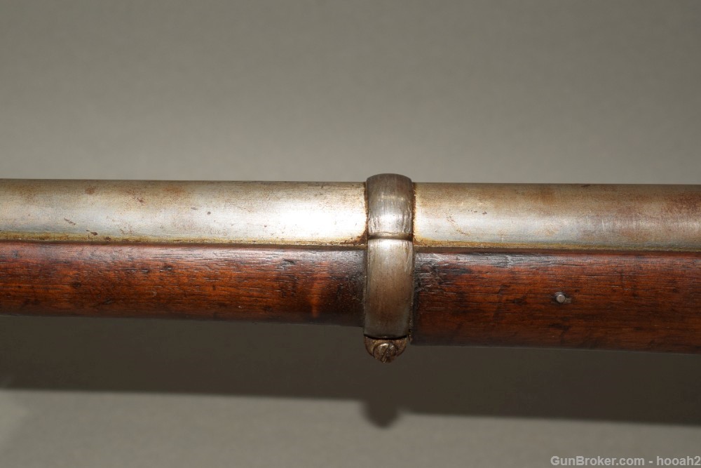 Antique Enfield Model 1856 India Pattern Percussion Carbine 64 Cal 1859 -img-11