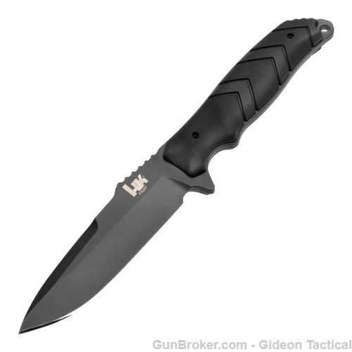 Hogue HK Fray 4.2" Fixed Clip Point Blade Black-img-1