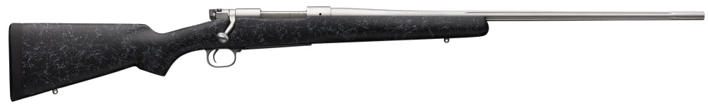 Winchester M70 Extreme Weather 6.8Western 24 3+1 Black Syn Stock SS Fluted -img-0