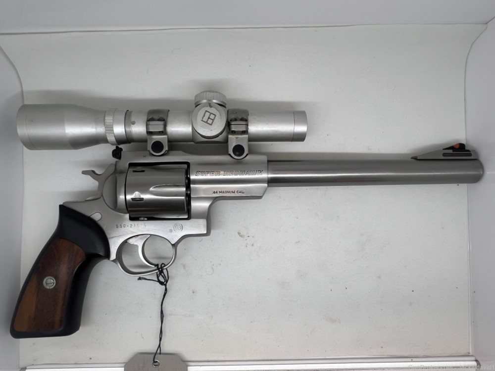 Ruger Super Red Hawk .44 Mag Magnum 9.5" Revolver Stainless Redhawk-img-2