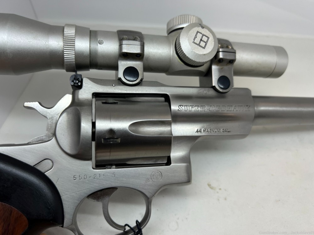 Ruger Super Red Hawk .44 Mag Magnum 9.5" Revolver Stainless Redhawk-img-3