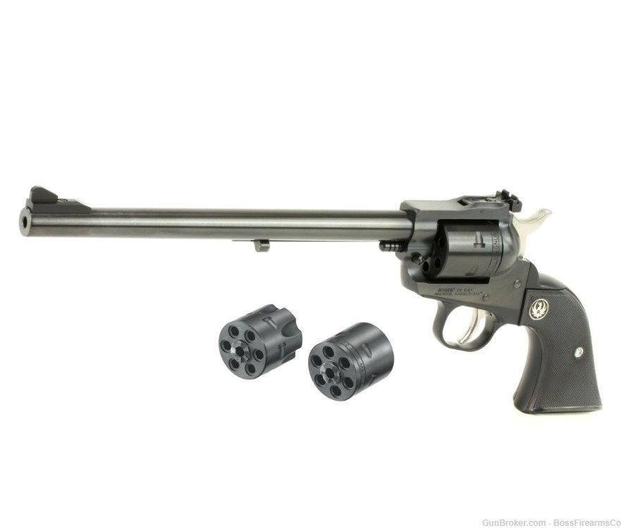 Ruger Single-Six Convertible .22 LR/.22 WMR SAO Revolver 9.5" Blued 00624-img-0
