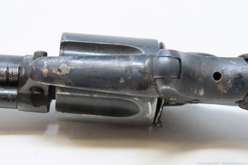 RARE Antique COLT New Police “COP & THUG” .38 Colt WILD WEST Era Revolver  -img-11