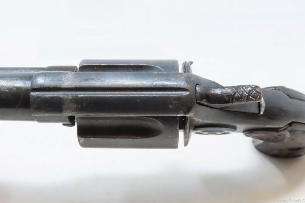 RARE Antique COLT New Police “COP & THUG” .38 Colt WILD WEST Era Revolver  -img-6