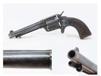RARE Antique COLT New Police “COP & THUG” .38 Colt WILD WEST Era Revolver  