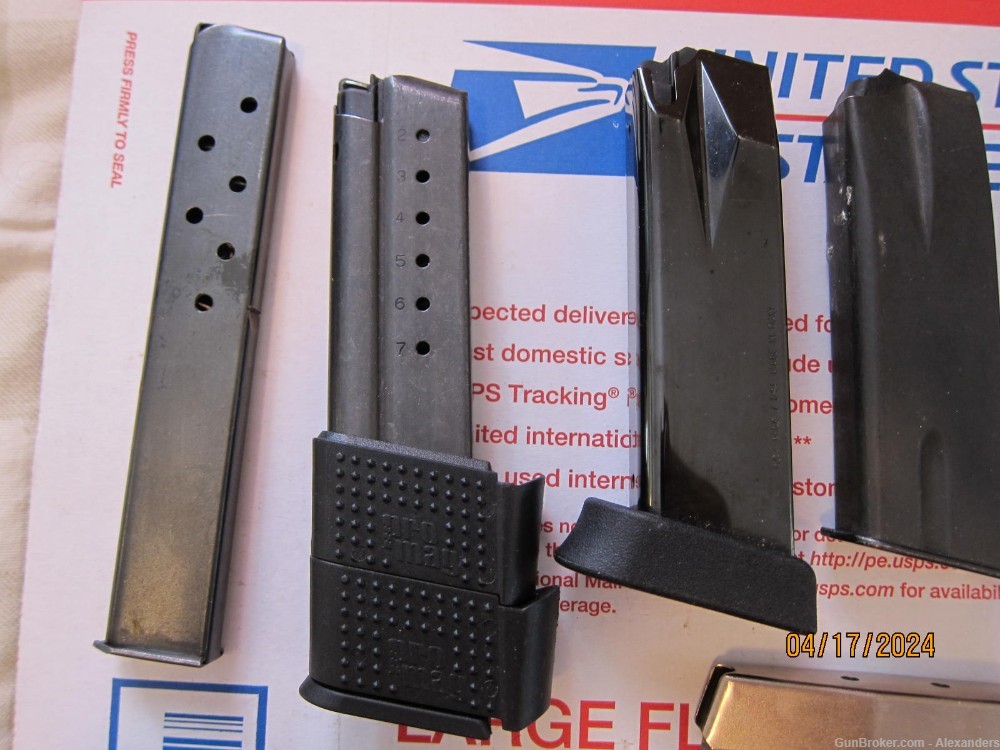 Pistol Magazine Lot Special 56 Mags 9mm 40 45 Cals -img-1