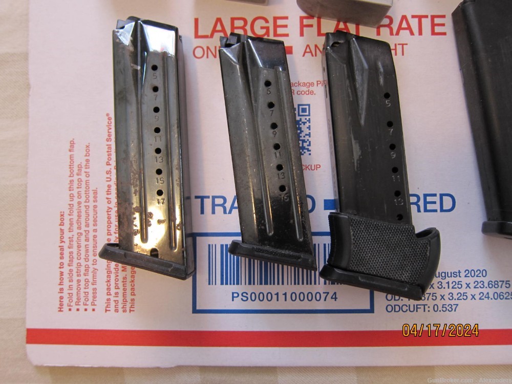 Pistol Magazine Lot Special 56 Mags 9mm 40 45 Cals -img-16