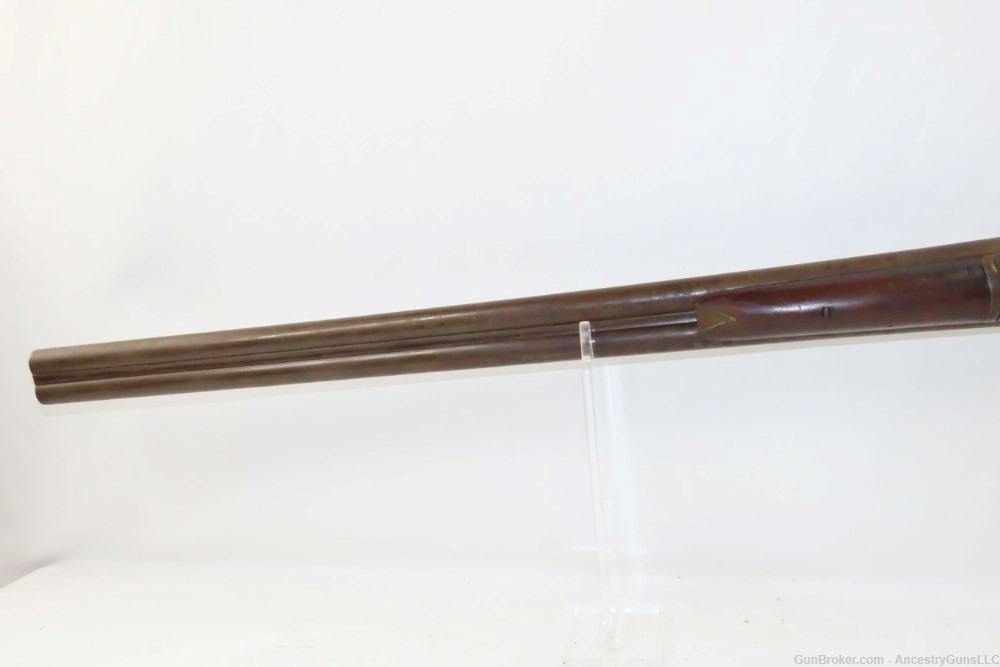 Antique ENGRAVED “THE UNIVERSAL” 12 Gauge Double Barrel SxS HAMMER Shotgun -img-8