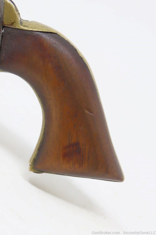 c1863 mfr. Antique COLT 1862 POCKET NAVY .36 Percussion Revolver CIVIL WAR -img-2