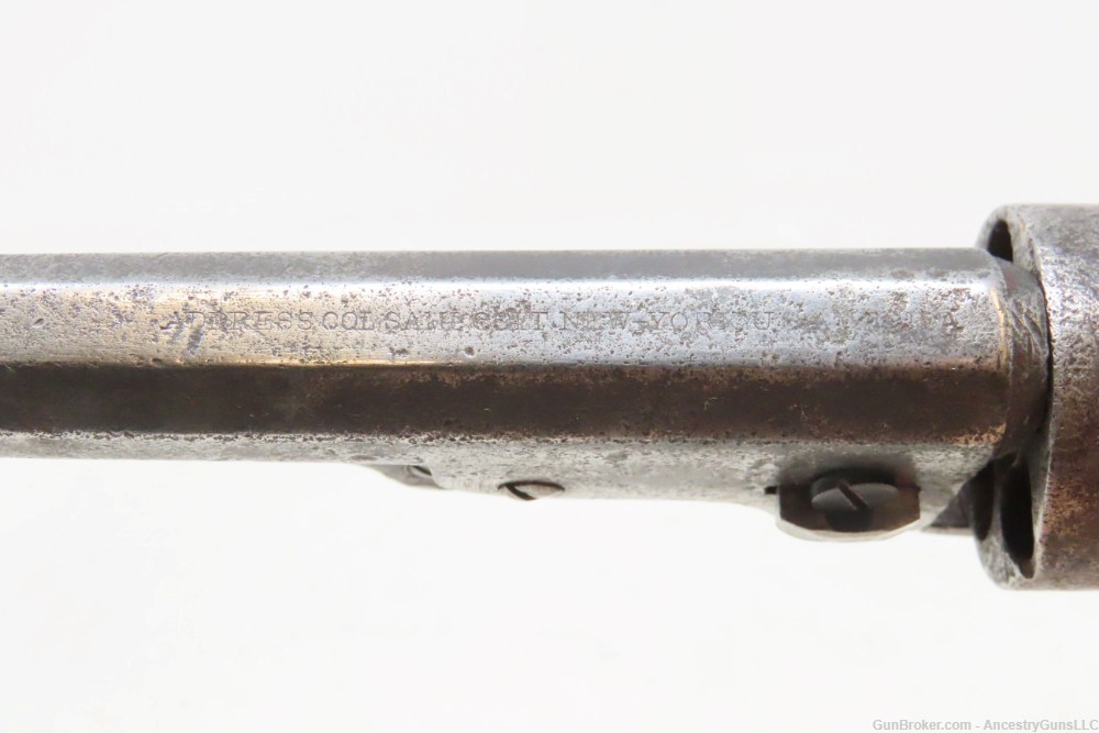 c1863 mfr. Antique COLT 1862 POCKET NAVY .36 Percussion Revolver CIVIL WAR -img-8