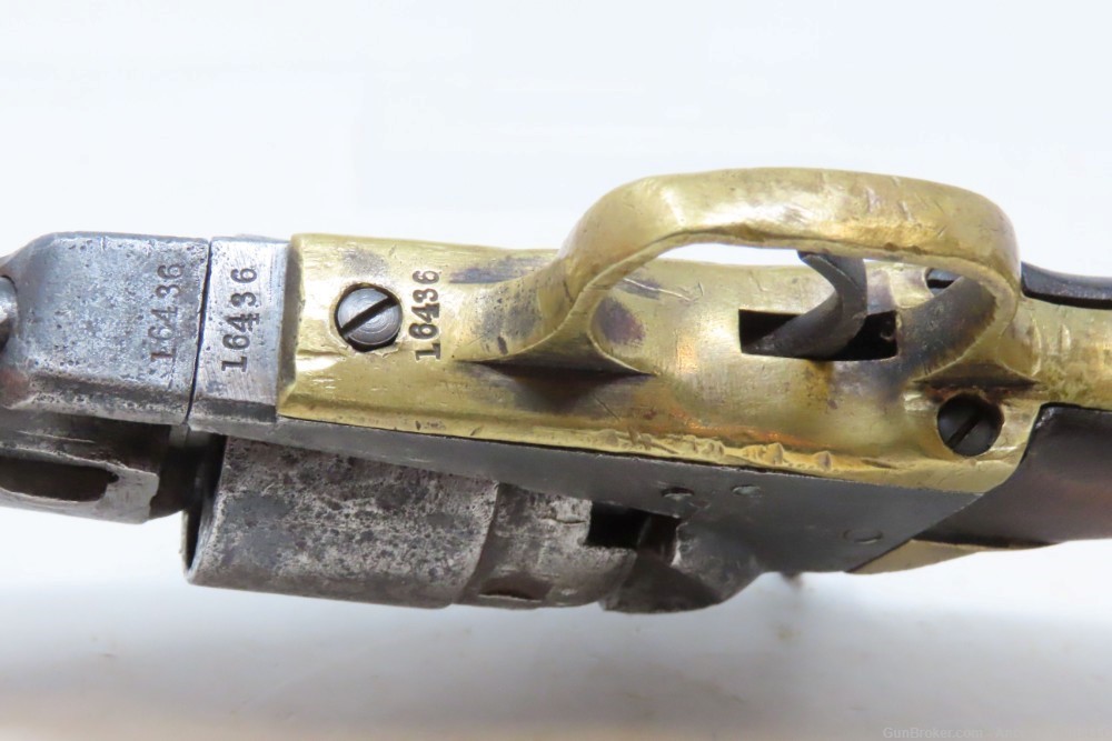 c1863 mfr. Antique COLT 1862 POCKET NAVY .36 Percussion Revolver CIVIL WAR -img-15