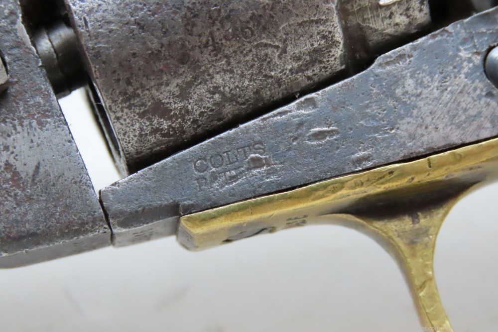 c1863 mfr. Antique COLT 1862 POCKET NAVY .36 Percussion Revolver CIVIL WAR -img-5