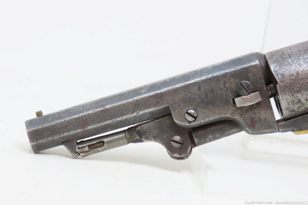 c1863 mfr. Antique COLT 1862 POCKET NAVY .36 Percussion Revolver CIVIL WAR -img-4