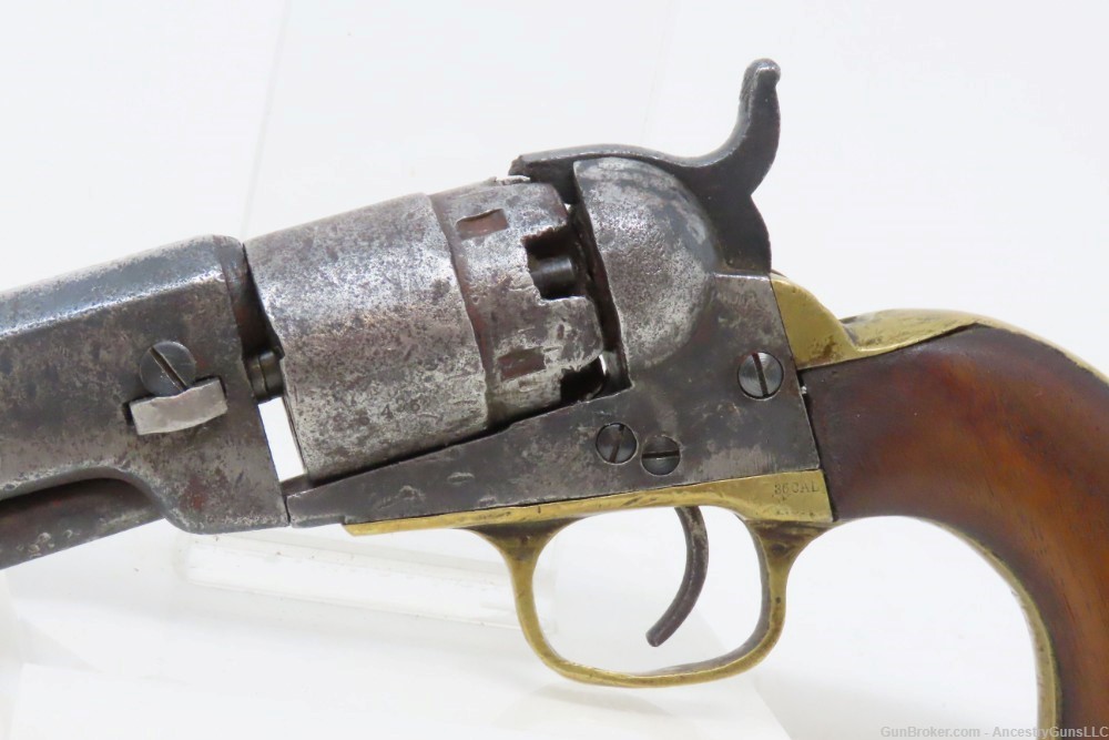 c1863 mfr. Antique COLT 1862 POCKET NAVY .36 Percussion Revolver CIVIL WAR -img-3