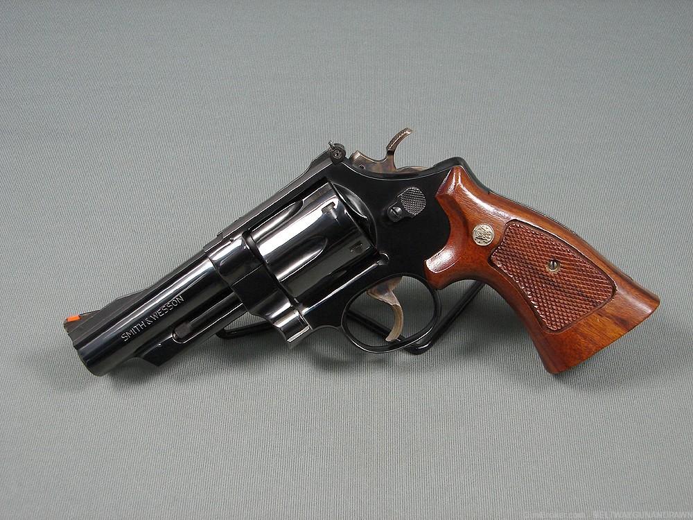 S&W Smith & Wesson 57 1st Model (No Dash) 41Mag 4" Mfg 1975 NICE-img-0