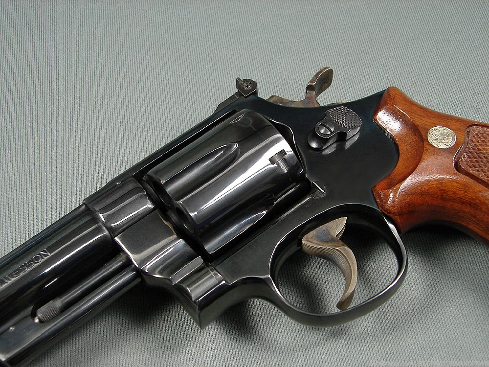 S&W Smith & Wesson 57 1st Model (No Dash) 41Mag 4" Mfg 1975 NICE-img-5