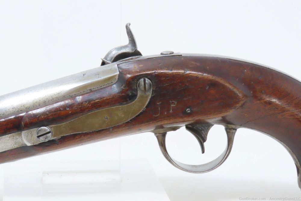 Antique WATERS U.S. MODEL 1836 DRAGOON .54 SOUTHERN CONVERSION Pistol      -img-18