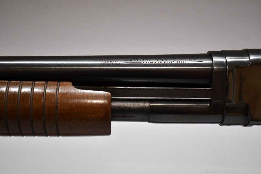 Nice Winchester Model 12 Pump Shotgun 2 3/4" 12 G 30" Plain 1956 C&R-img-13