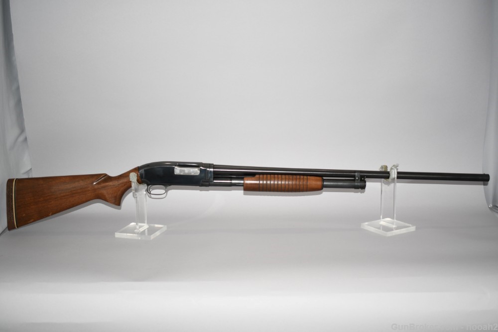 Nice Winchester Model 12 Pump Shotgun 2 3/4" 12 G 30" Plain 1956 C&R-img-0