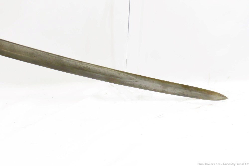 1871 Dated TOLEDO Marked Spanish CAVALRY Pattern MILITARY Sword w/SCABBARD -img-15