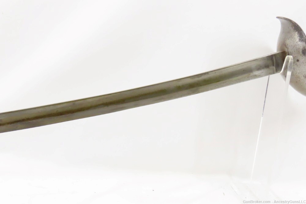 1871 Dated TOLEDO Marked Spanish CAVALRY Pattern MILITARY Sword w/SCABBARD -img-4
