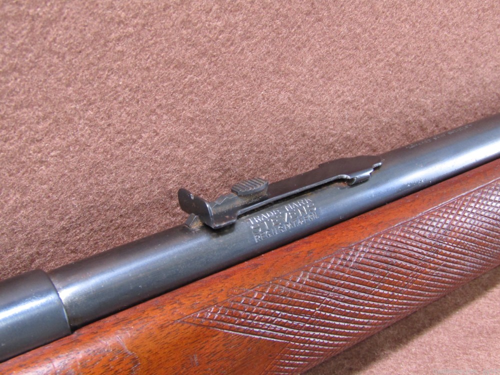 J Stevens Arms Co 22 S/L/LR Bolt Action Rifle Tube Mag C&R Okay-img-5
