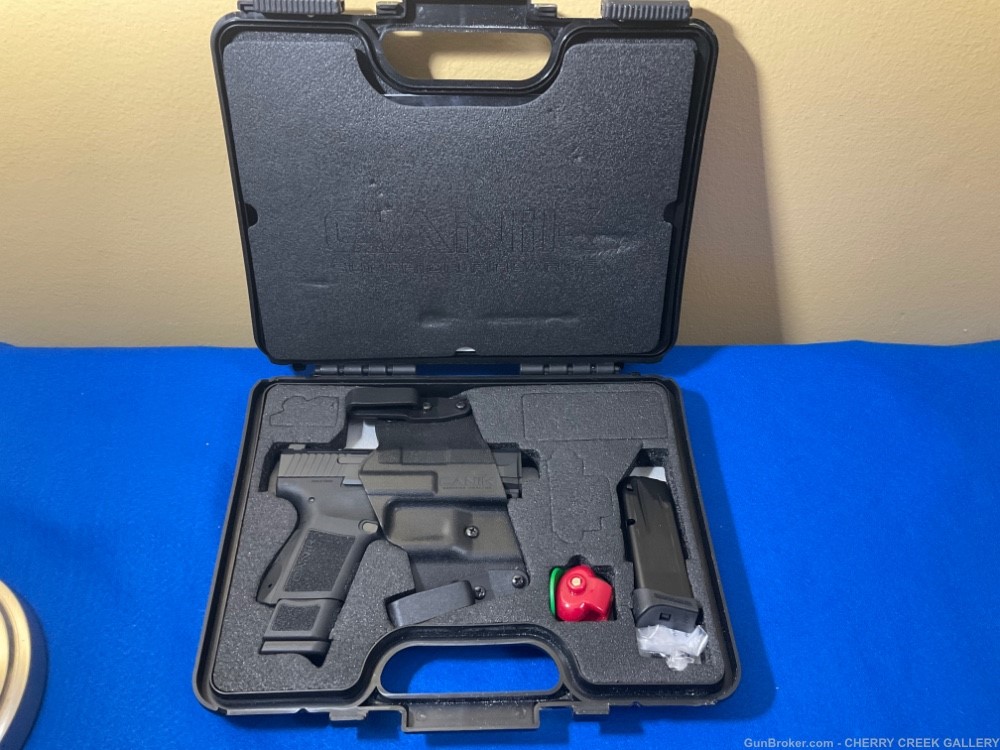 Canik pistol 9mm mete mc9 holster set 15 & 12 magazine edc carry 9 century-img-10