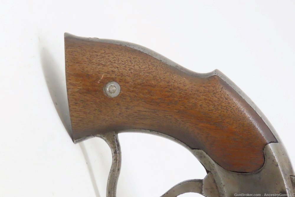 CIVIL WAR Antique SAVAGE “NAVY” Two Trigger .36 Revolver Ring Trigger-img-2