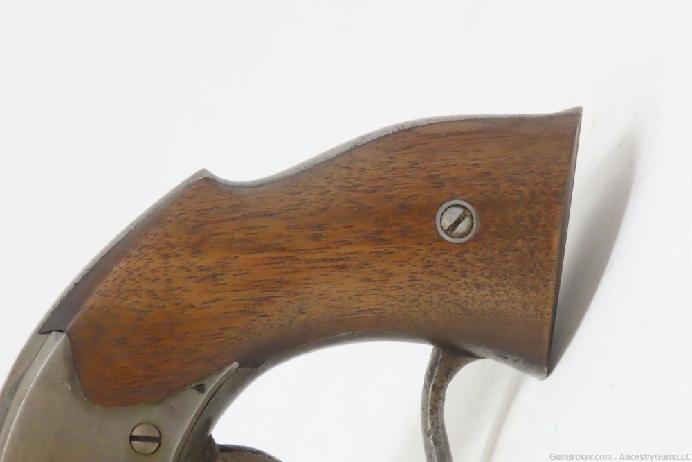 CIVIL WAR Antique SAVAGE “NAVY” Two Trigger .36 Revolver Ring Trigger-img-14