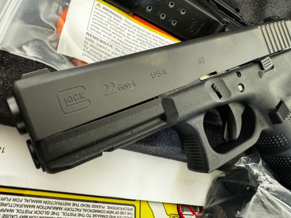 Glock 22 Gen4 40 S&W LE Police Trade MARKED Jackson CO Sheriff Unfired NIB-img-4