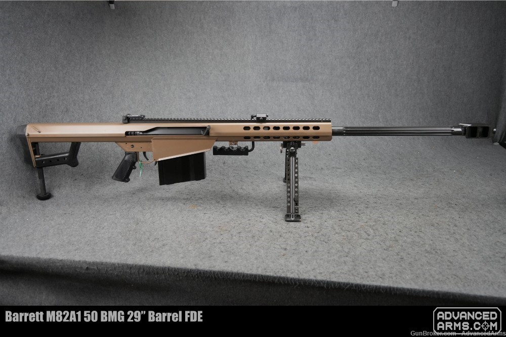 Barrett M82A1 50 BMG 29” Barrel FDE-img-0