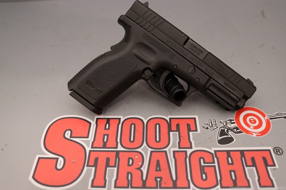 Springfield XD-9 9mm 4.00"bbl w/Case-img-4