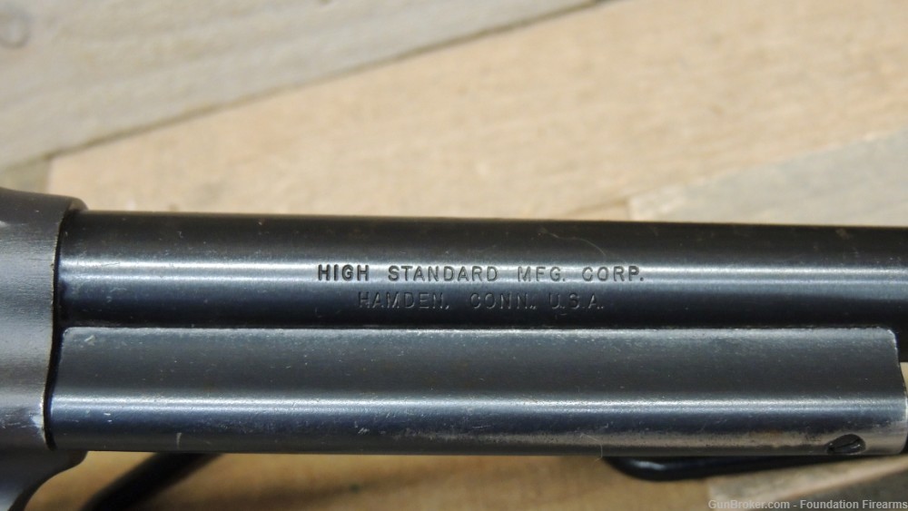 High Standard Double-Nine W-101 Aluminum Frame 9 Shot .22 LR-img-2