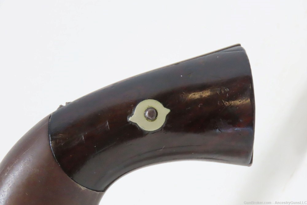 SCARCE CIVIL WAR Antique Raymond & Robitaille PETTENGILL .34 NAVY Revolver -img-2