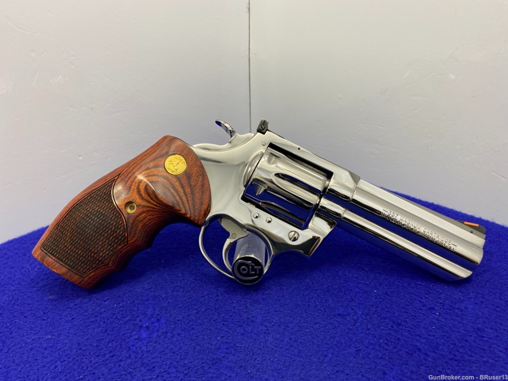1993 Colt King Cobra .357 Magnum *BREATHTAKING BRIGHT STAINLESS*-img-18