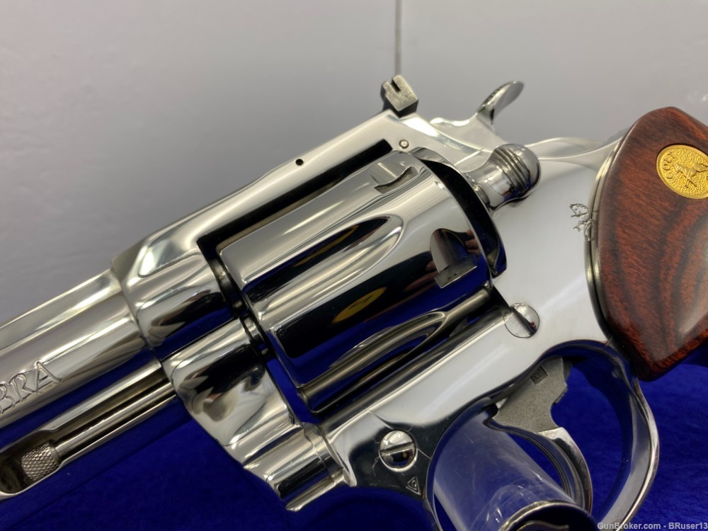 1993 Colt King Cobra .357 Magnum *BREATHTAKING BRIGHT STAINLESS*-img-12