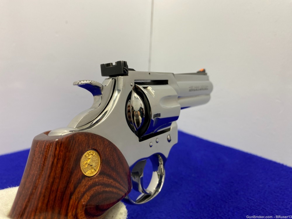 1993 Colt King Cobra .357 Magnum *BREATHTAKING BRIGHT STAINLESS*-img-40
