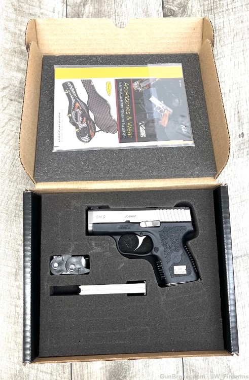 KAHR CM9 9MM NEW SUB-COMPACT PISTOL TWO TONE-img-1