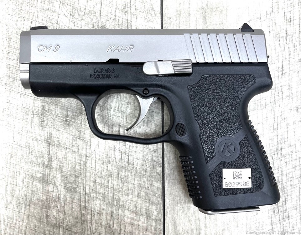 KAHR CM9 9MM NEW SUB-COMPACT PISTOL TWO TONE-img-3