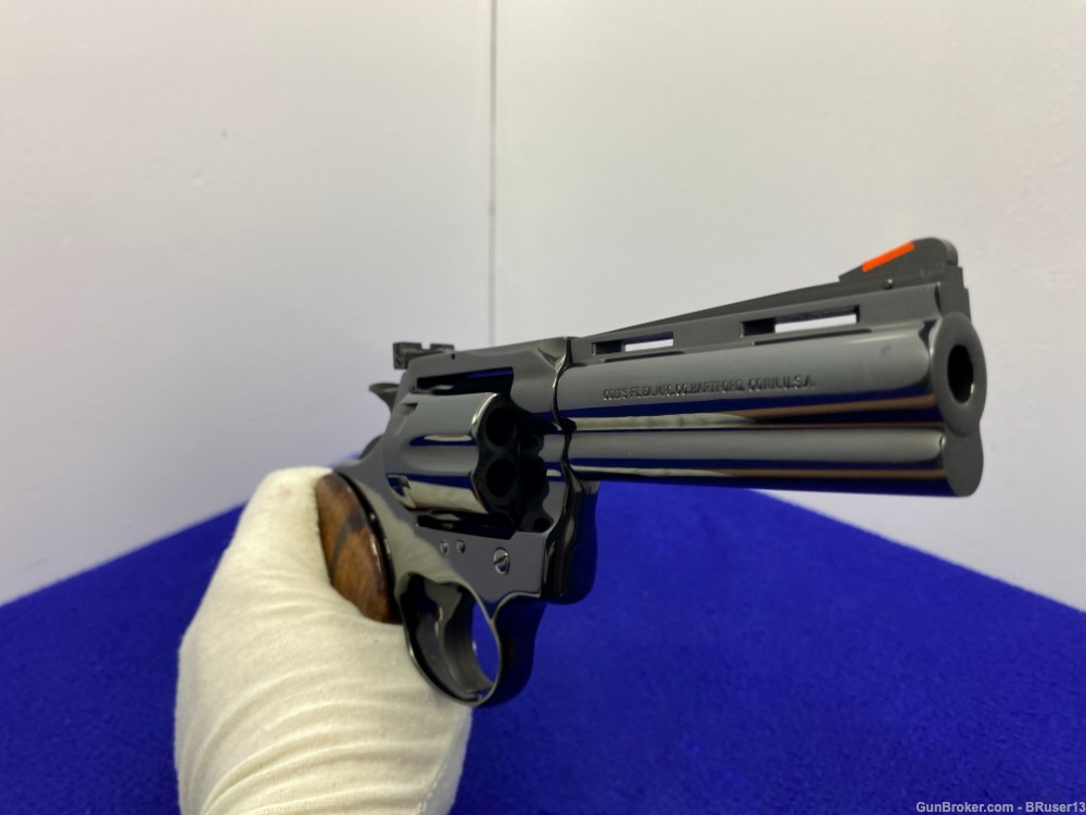 1985 Colt Boa 357 Magum Blue 4" *THE HOLY GRAIL COLT SNAKE* 1 of 600 Made*-img-47