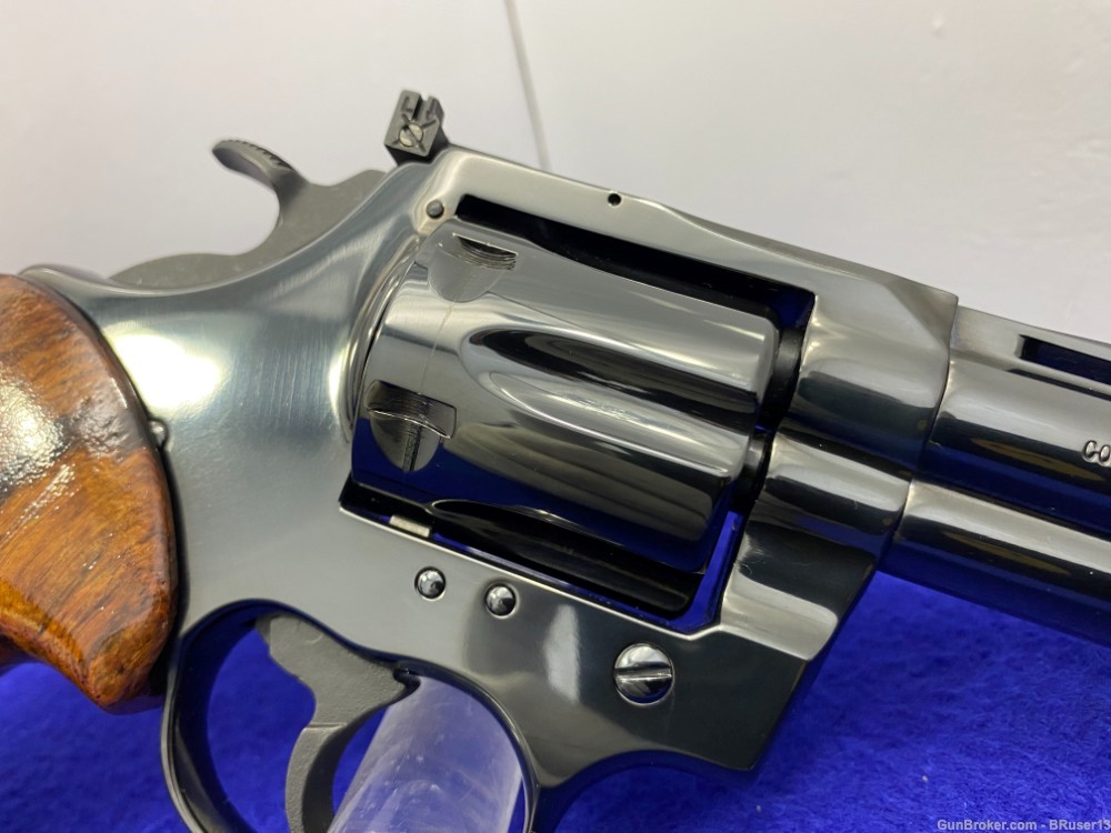 1985 Colt Boa 357 Magum Blue 4" *THE HOLY GRAIL COLT SNAKE* 1 of 600 Made*-img-28