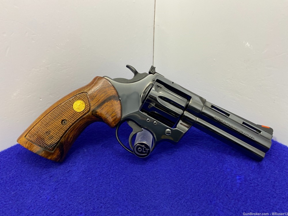 1985 Colt Boa 357 Magum Blue 4" *THE HOLY GRAIL COLT SNAKE* 1 of 600 Made*-img-18